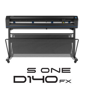 Summa S One D140FX Dragknife Cutter w/ integral stand, basket & media support system S1D140FX