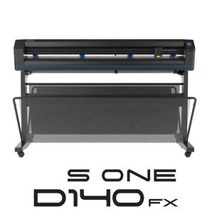Summa S One D140FX-2 Dragknife Cutter w/ integral stand, basket & media support system S1D140FX-2