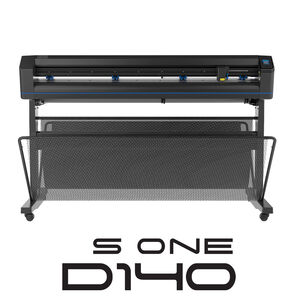 Summa S One D140 Dragknife Cutter 1400mm w/ integral stand, basket & media support system S1D140-2