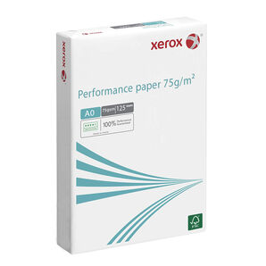Xerox Performance Plan Copier Paper (FSC) 75g/m² 003r95750 A0 841mm x 1189mm (125 sheets)