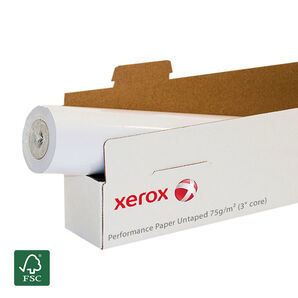 Xerox Performance Paper Untaped (FSC) 75g/m² 003r97808 33.1" 841mm x 150m (3" core)