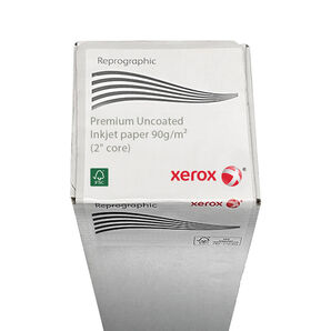 Xerox Premium Uncoated Inkjet Paper 90g/m² 003R06575 33.1" 841mm x 91m roll