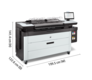 HP PageWide XL 4200 40-in Multifunction Printer with Top Stacker: HP Pagewide XL Dimensions