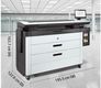 HP PageWide XL 8200 40-in Printer: XL 8200 dimensions