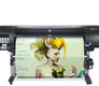 HP Designjet Z6610 60" Production Printer 2QU13A Z6600 Series : Front with print