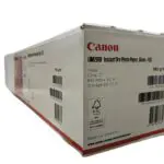 Canon IJM260F, label shows storage conditions, dimensions and FSC certification