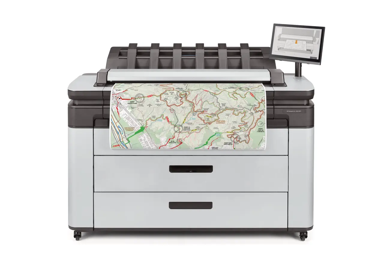 HP DesignJet XL 3600 A0 Multifunction Printer