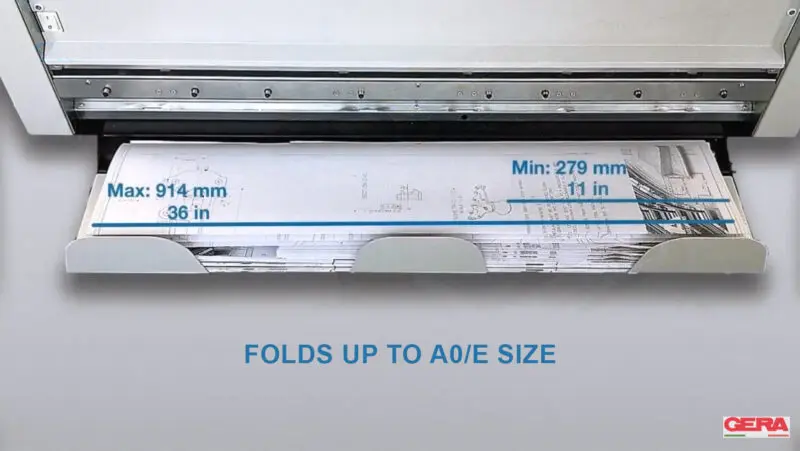 Gera Ladybird II FOLDING SIZE: minium 297mm, maximum 914mm