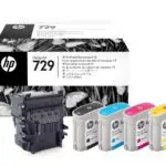 HP 729 printhead includes ink
