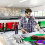 Two HP Z9 Pro 64 inch Printers