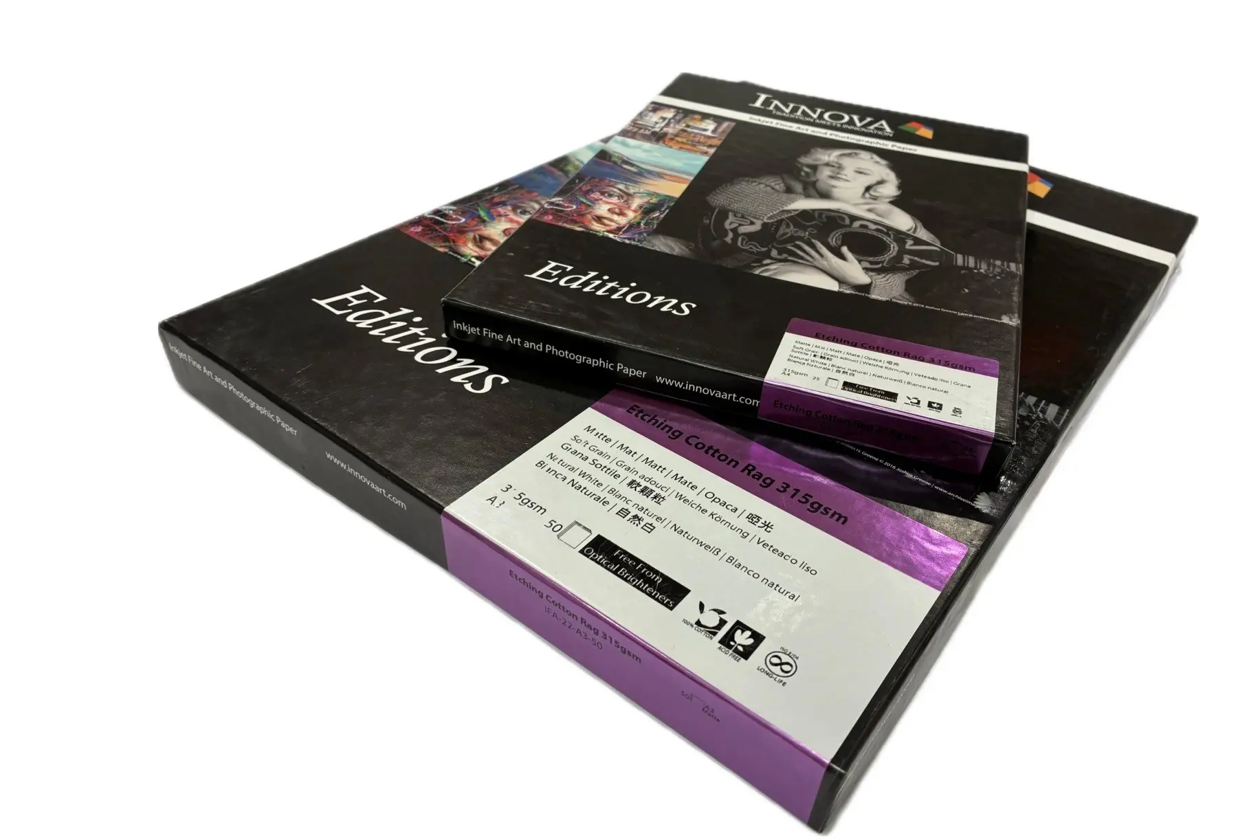 Innova IFA-22 Etching Cotton Rag A4 – 315gsm (25 Sheets)