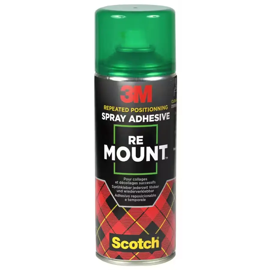 3M ReMount Repeated Positioning Spray Adhesive 400ml