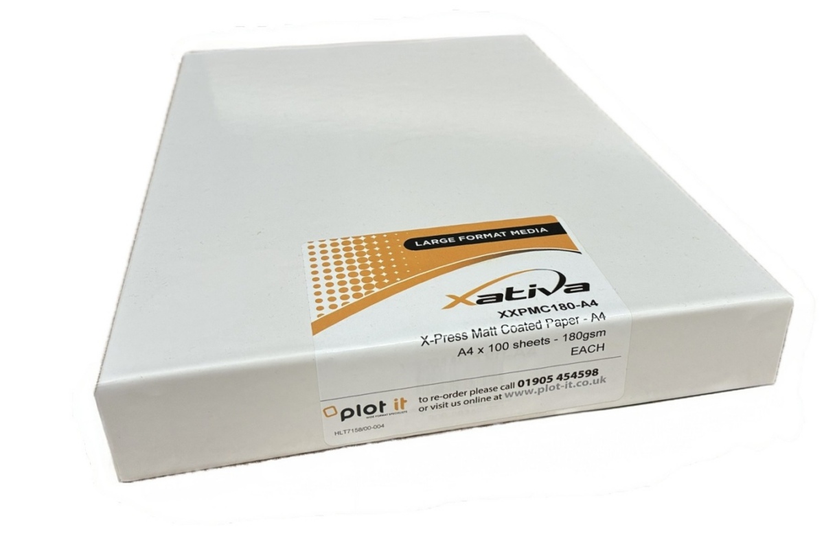 Xativa XXPMC180 Sheets A4, A3, A3+ and A2