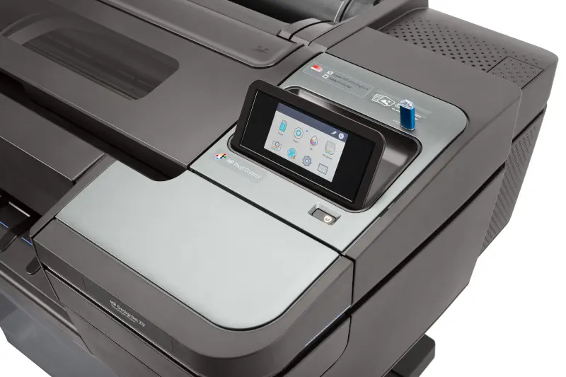 Close up of HP Z9 front panel