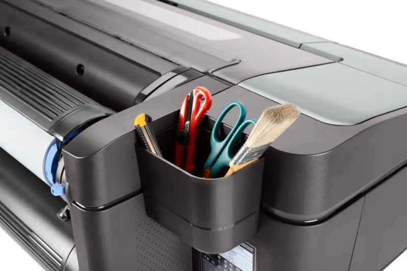 Close up of HP Z9 pocket