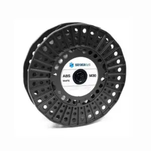 Stratasys ABS-M30 White 60ci for F123 Series 3D Printer