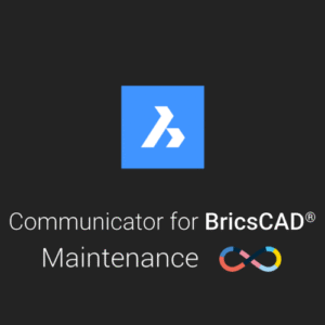 BricsCAD Communicator V25 - Network License Annual Maintenance New (COM-NW-MNT-NEW-NA-1Y)