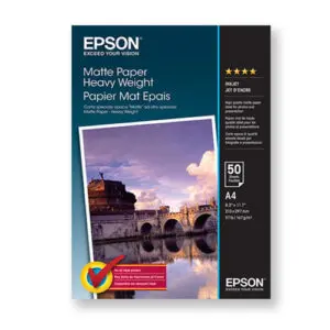 Epson Matte Paper Heavyweight A3+ - 167gsm (50 Sheets)