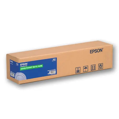Epson C13S042138 Doubleweight Matte Paper 180g/m² 64″ 1676mm x 25m roll