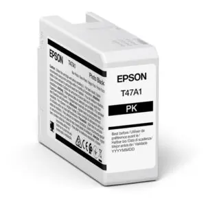 Epson T47A1 Photo Black Ink Cartridge - 50ml