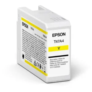 Epson T47A4 Yellow Ink Cartridge - 50ml