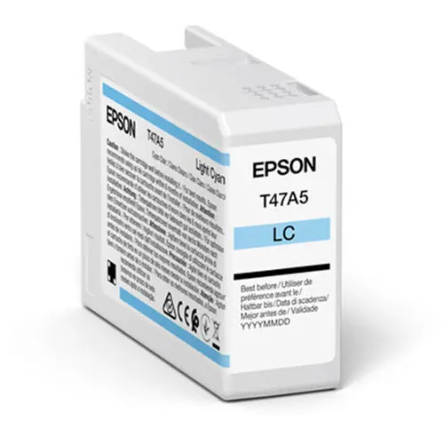 Epson C13T47A500 Light Cyan 50ml (SC-P900) UltraChrome PRO 10 Ink cartridge