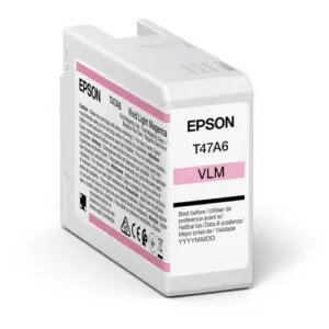 Epson T47A6 Vivid Light Magenta Ink Cartridge - 50ml