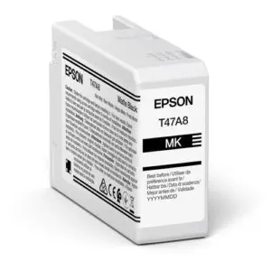 Epson T47A8 Matte Black Ink Cartridge - 50ml