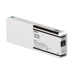 Epson T55K7 Light Black Ink Cartridge - 700ml