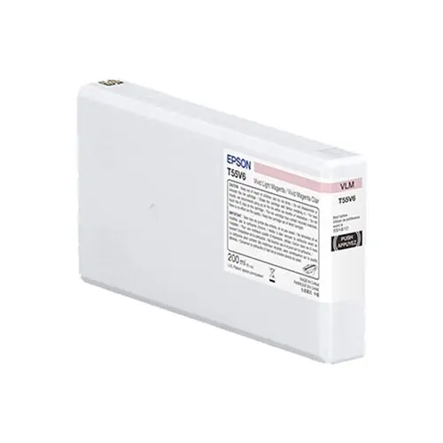 Epson C13T55W600 UltraChrome PRO10 (SC-P5300) Vivid Light Magenta 200ml Ink Cartridge