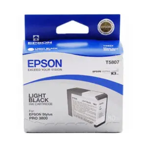 Epson T5807 Light Black Ink Cartridge - 80ml