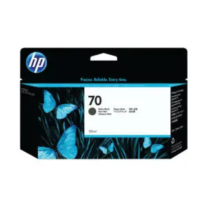 HP 70 Matte Black Ink Cartridge - 130ml