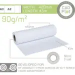 420mm A2 plotter paper rolls