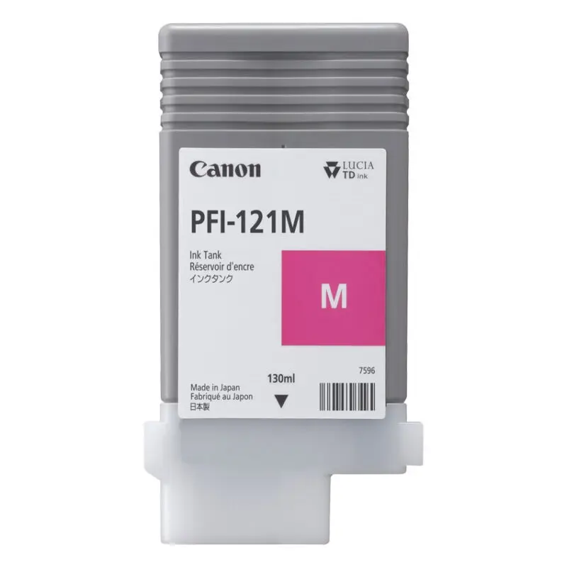 Canon imageprograf TM-250, TM-255, TM-350, TM-355 Magenta PFI-121m ink