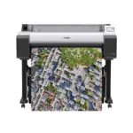 Canon TM-350 with A0 rendered plot