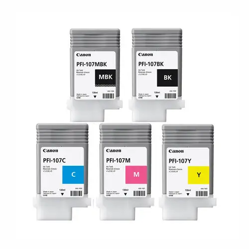 Canon PFI-107C Cyan 130ml iPF670 iPF680 iPF770 & iPF780 Ink Tank (6706B001A)