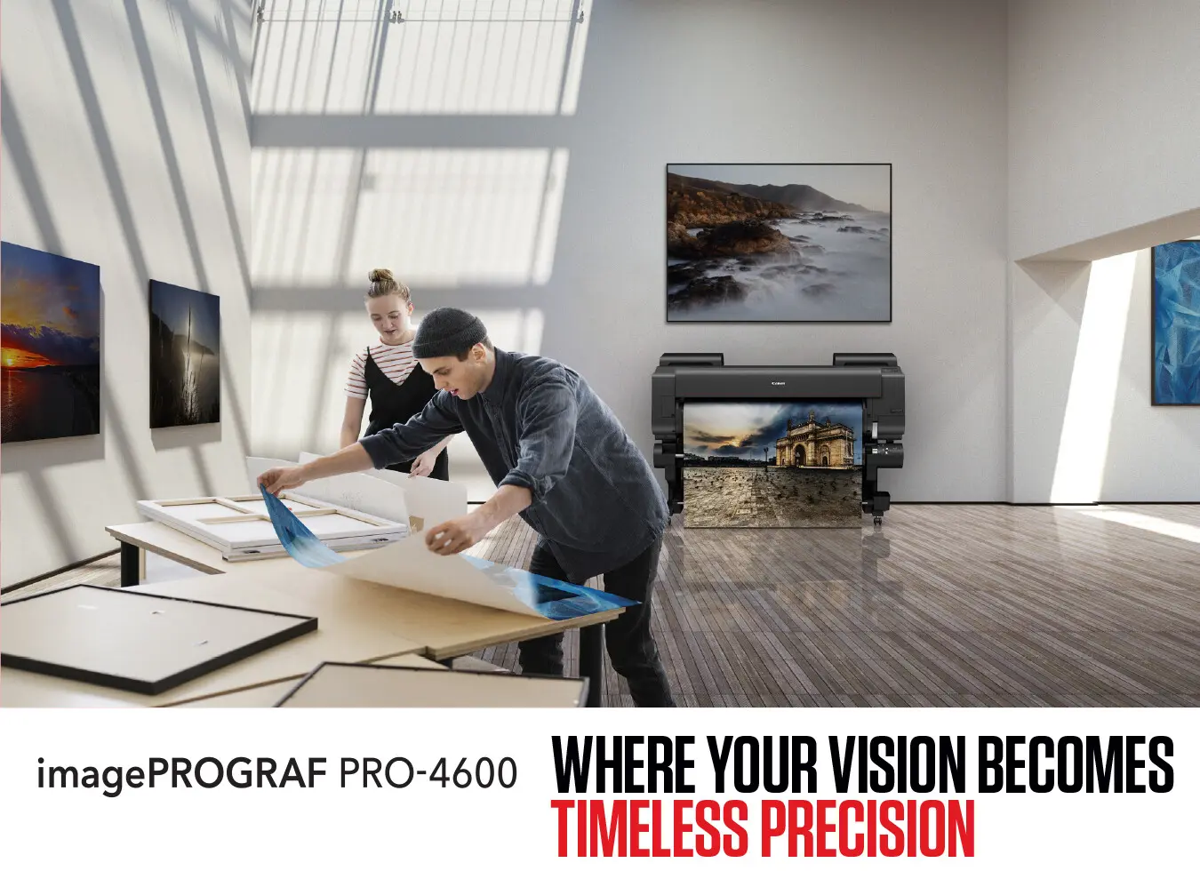 Canon ImagePROGRAF Pro-4600 in studio