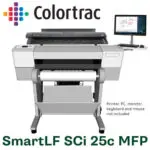 Colortrac MFP scanned with stand and screen