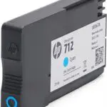 HP 712 3ED67a Cyan ink