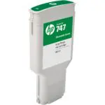 HP 747 Chromatic Green Ink Cartridge P2V84A 300ML