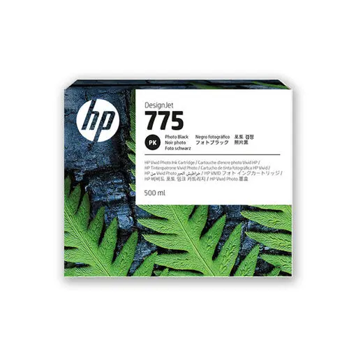 HP 775 1XB21A DesignJet Z6 Pro 64″ Series Photo Black 500ml Ink Cartridge
