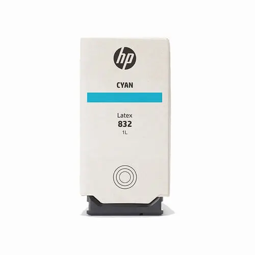 HP 832 Cyan Latex 1L Ink Cartridge 4UV76A (HP Latex 630)