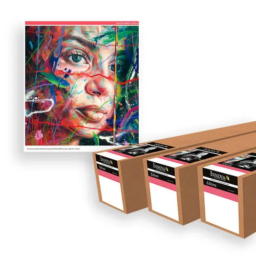 Innova IFA-011-R1524-015 Photo Cotton Rag 315g/m² 60″ 1524mm x 15m Inkjet paper