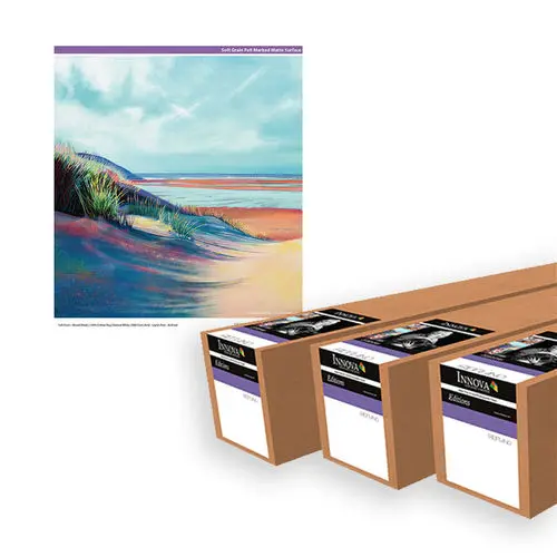 Innova IFA-107-R1118-015 Fabriano Printmaking Rag 310g/m² 44″ 1118mm x 15m Roll