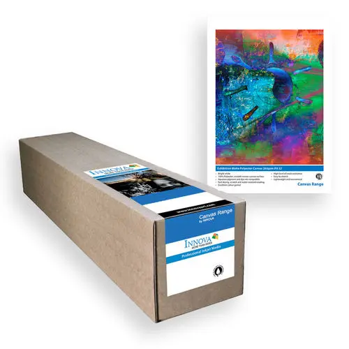 Innova IFA-052-R0432-030 Exhibition Matte Polyester Canvas 260g/m² 17″ 432mm x 30m roll