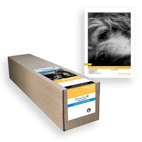 Innova IFA-072-R0432-030 Resin Coated Photo Metallic Lustre 260g/m² 17″ 432mm x 30m roll