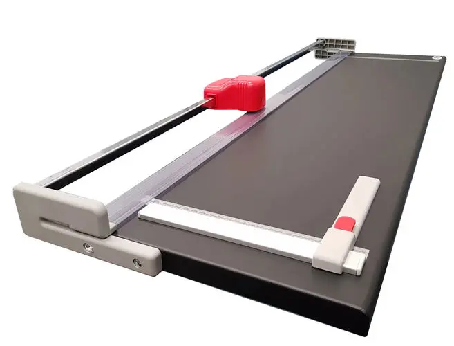 Neolt Q547 Desk Trim Plus 130 A0 Rotary Paper Trimmer with Stand or Desktop