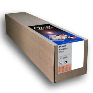 Olmec Photo Canvas Matte 350g/m² OLM35R17 17" 432mm x 15m Canvas Roll