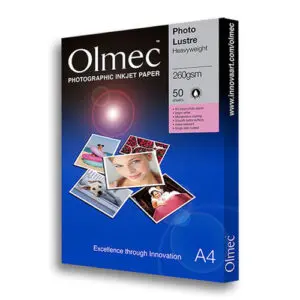 Olmec OLM 59 Photo Lustre Heavyweight A2 - 260gsm (50 sheets) Inkjet paper