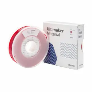 UltiMaker PETG Red Translucent 750g Filament